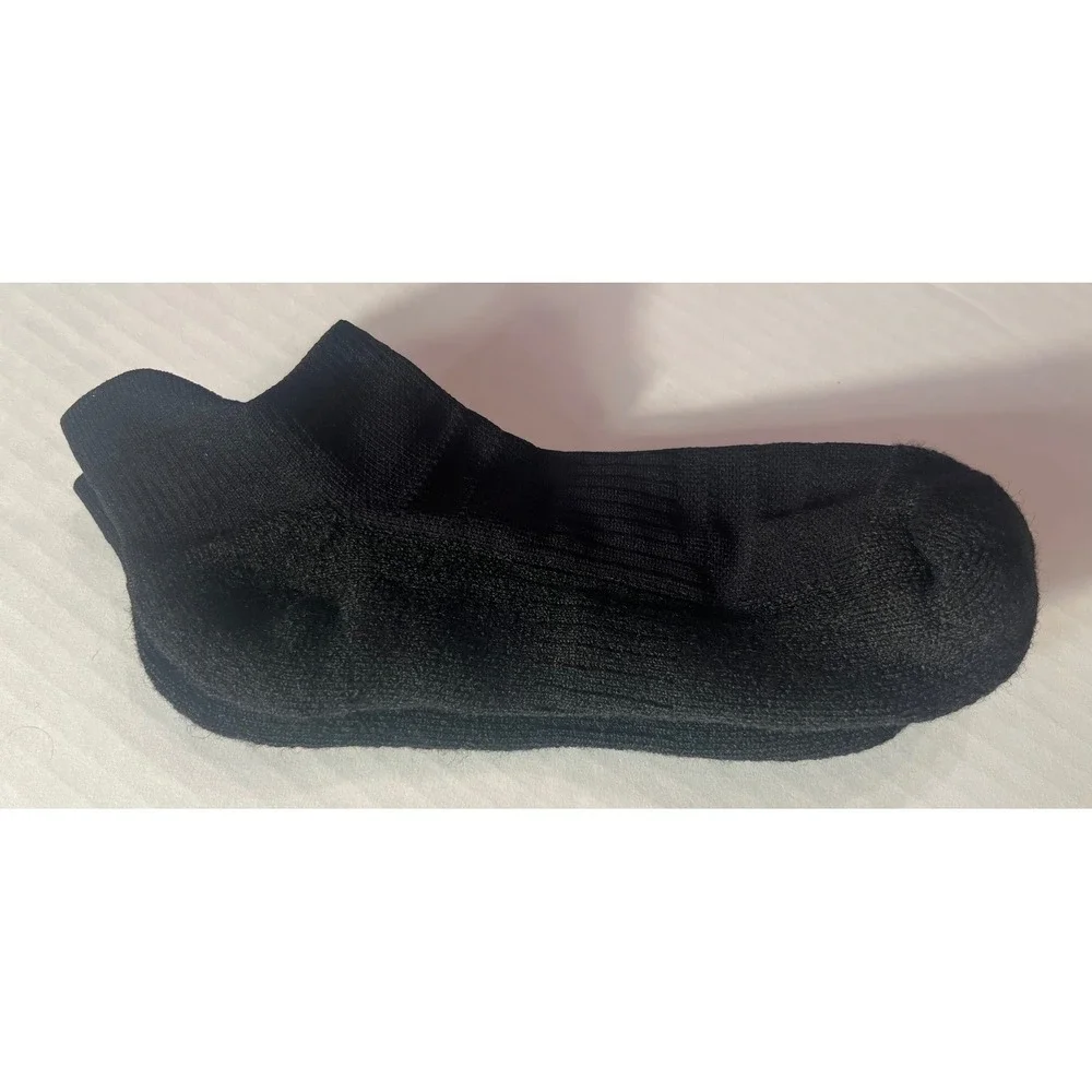 Rahhint 3 Pair Running‎ Socks Mohair Compression Arch Reinforced Heel Toe Large